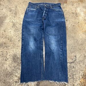 Sugar Cane 1947 Selvedge Jeans Men’s 38 x 32 Faded Wash Rare Straight Streetwear
